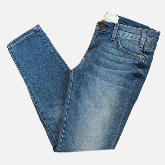 Current/Elliott The Stiletto Skinny Cropped Jean in Carnival NWT - Picture 7 of 14